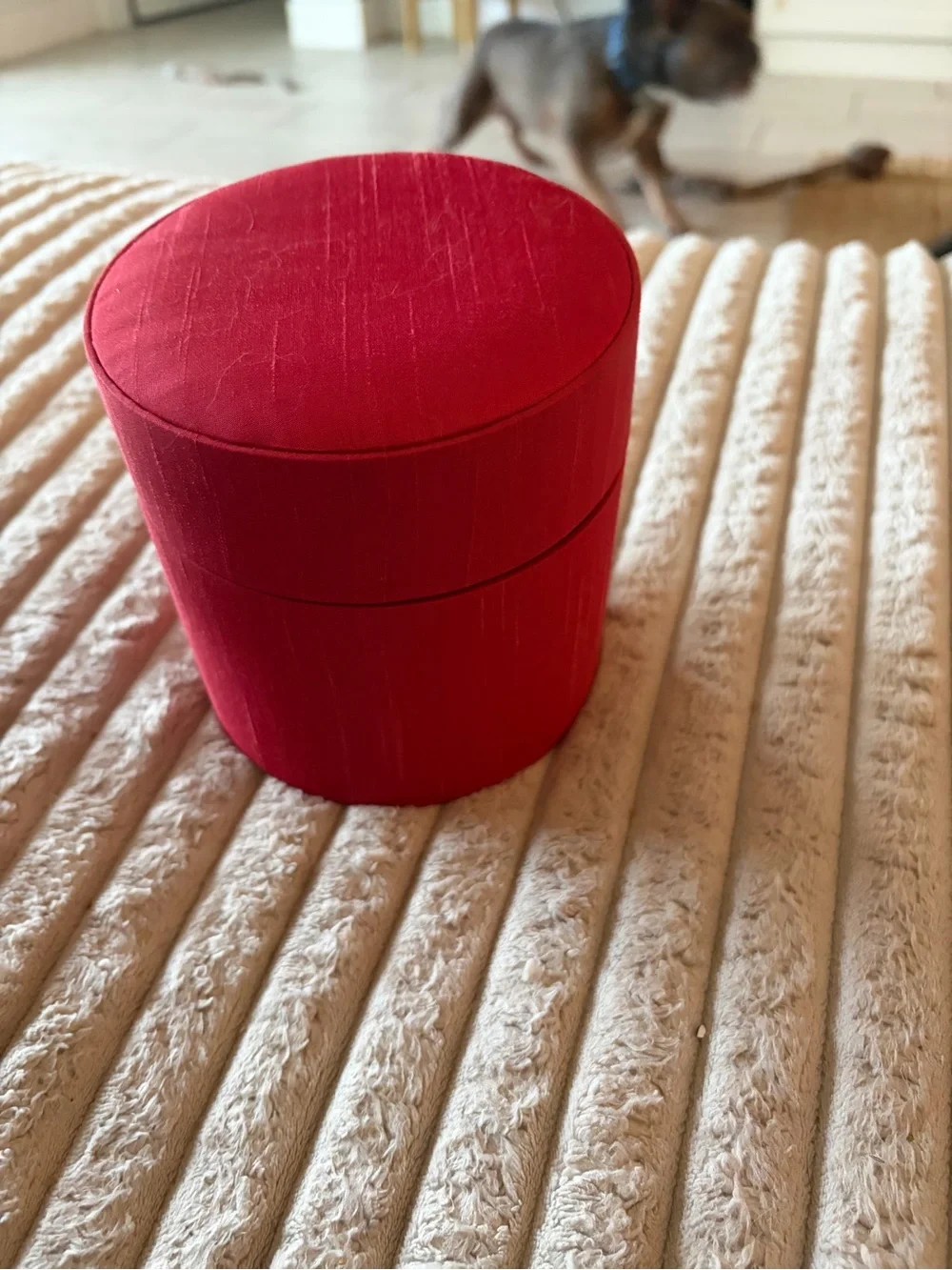 Pier 1 bright red